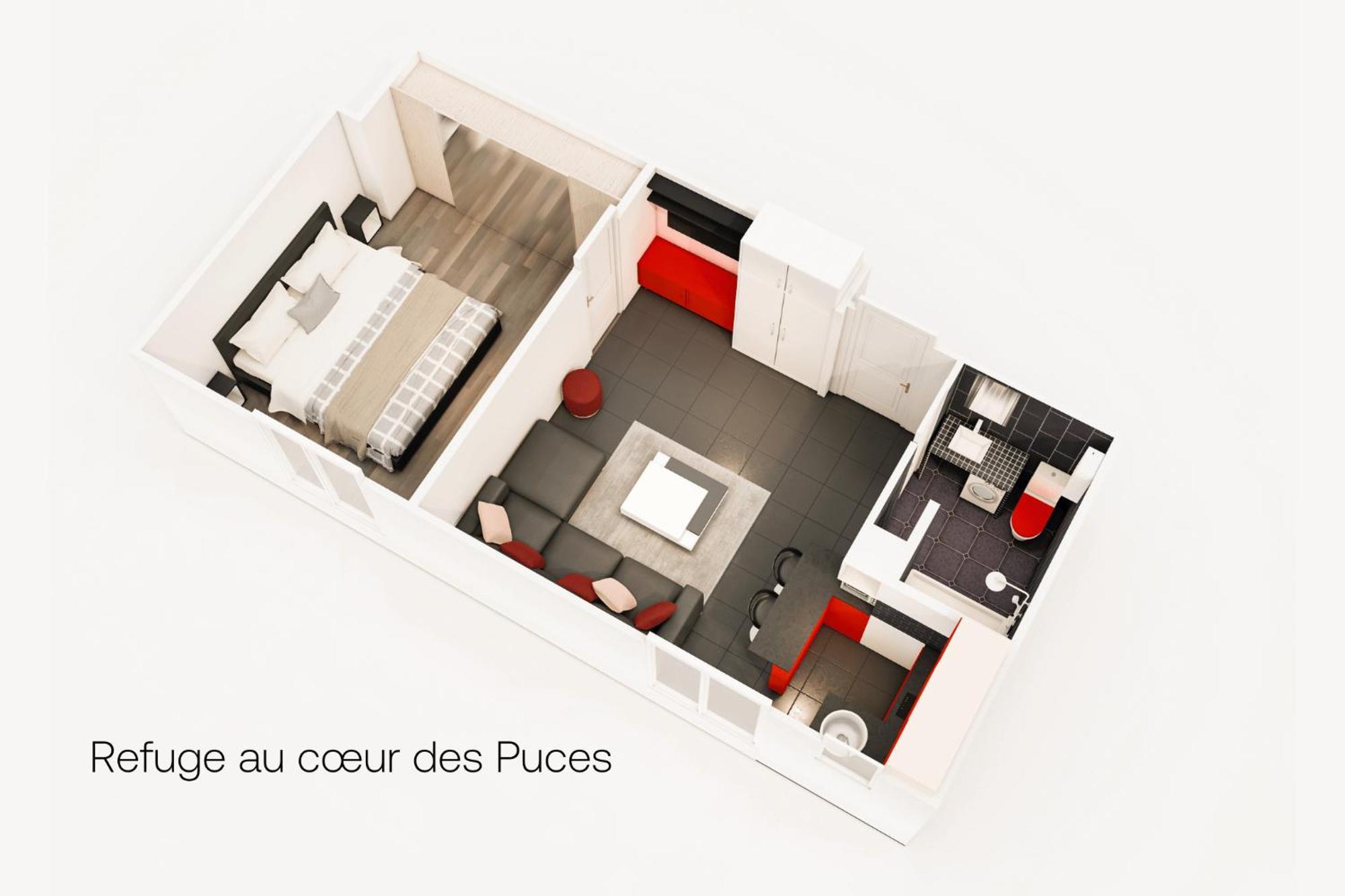 Marche Aux Puces De Saint-Ouen Apartment Exterior photo
