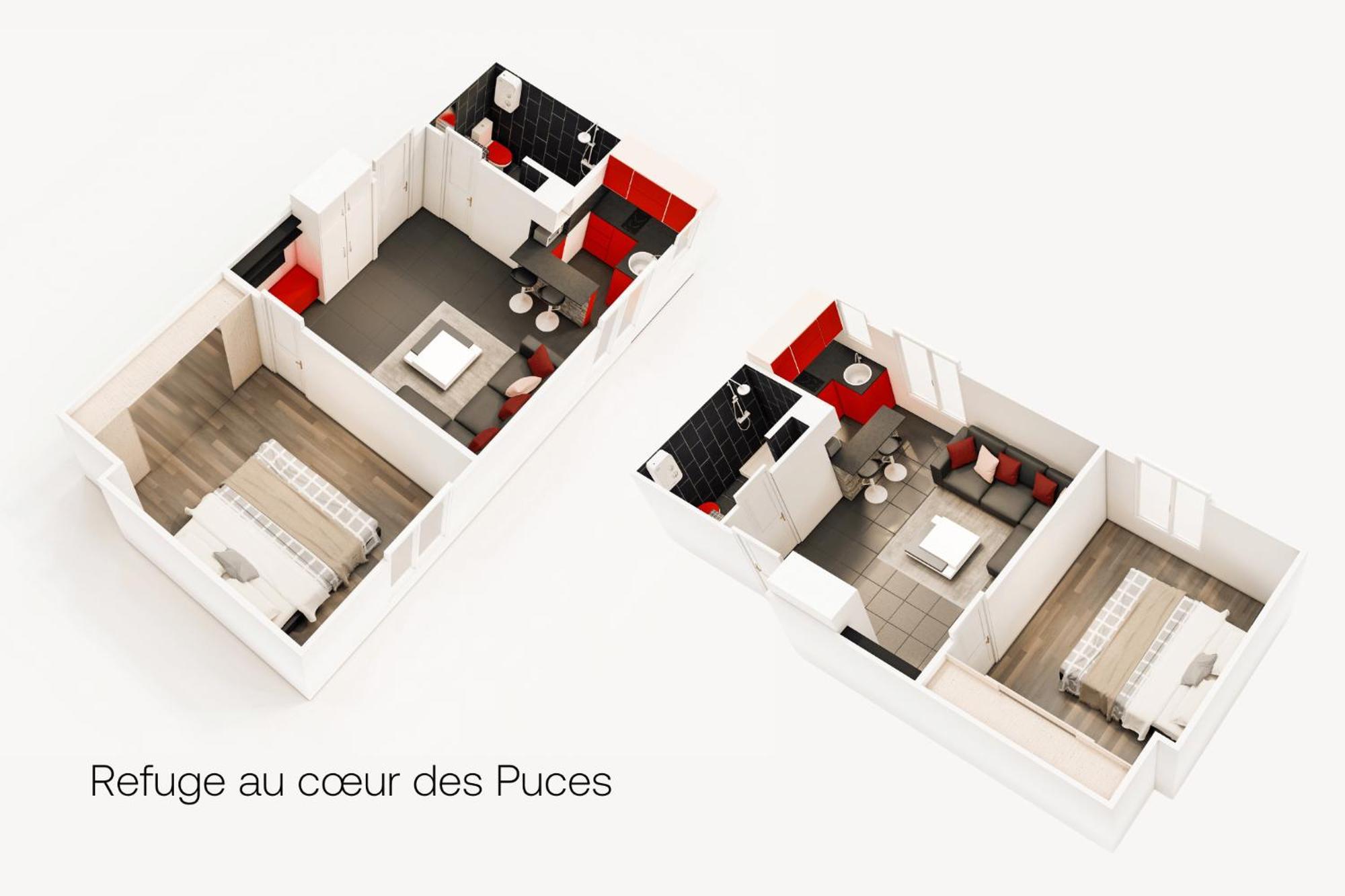 Marche Aux Puces De Saint-Ouen Apartment Exterior photo