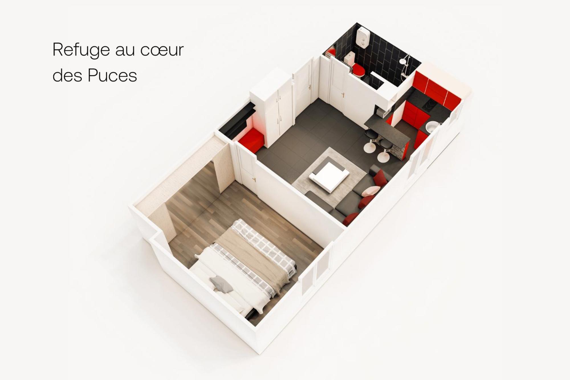 Marche Aux Puces De Saint-Ouen Apartment Exterior photo