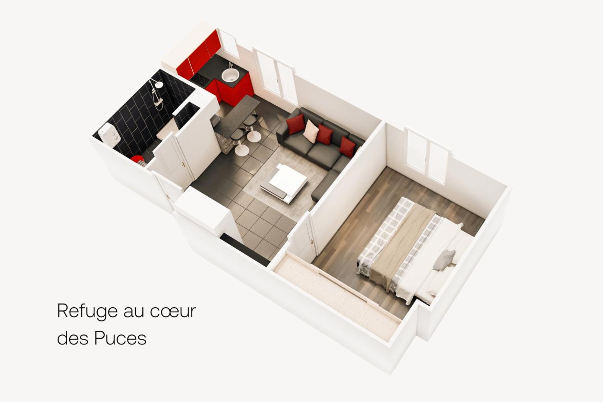 Marche Aux Puces De Saint-Ouen Apartment Exterior photo